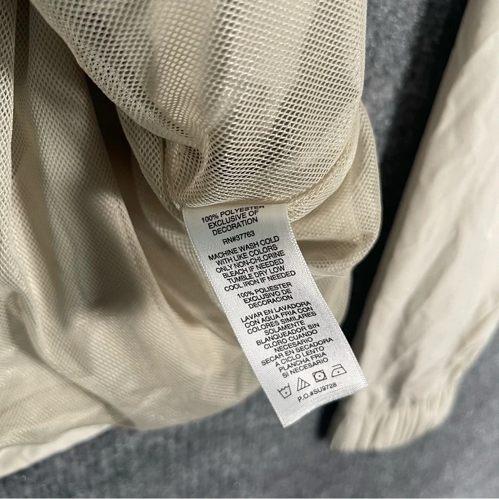 NWT Callaway Golf X Series Men Medium The Glenlivet Logo Tan Zip Pullover Jacket